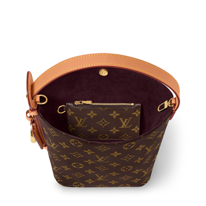 All In BB Monogram Coated Canvas Gold-Toned Hardware