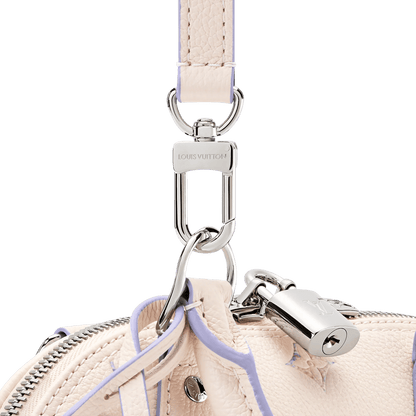 Women's Alma BB Monogram Empreinte Link Quartz Bag