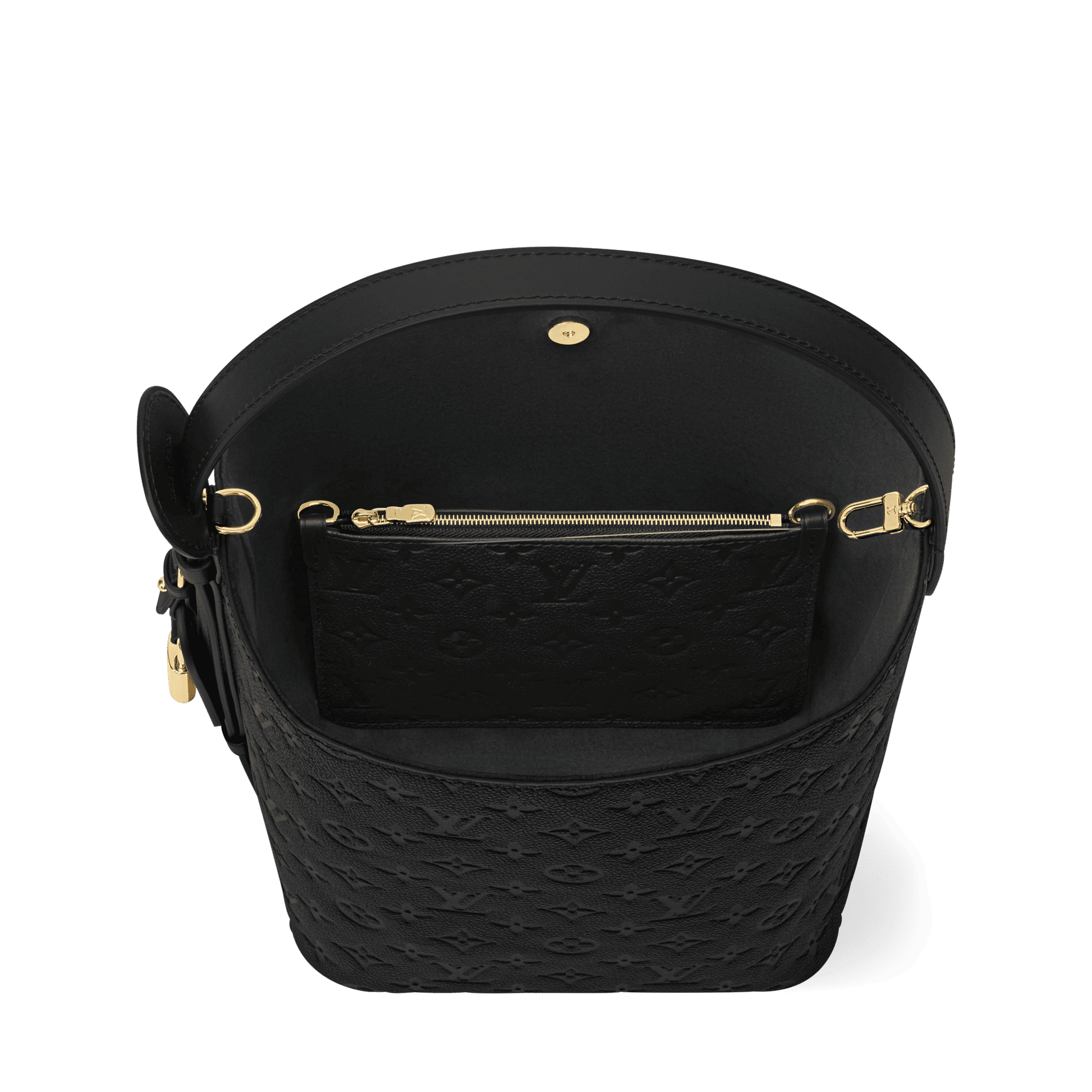 Women's All In MM Monogram Empreinte Leather Bag