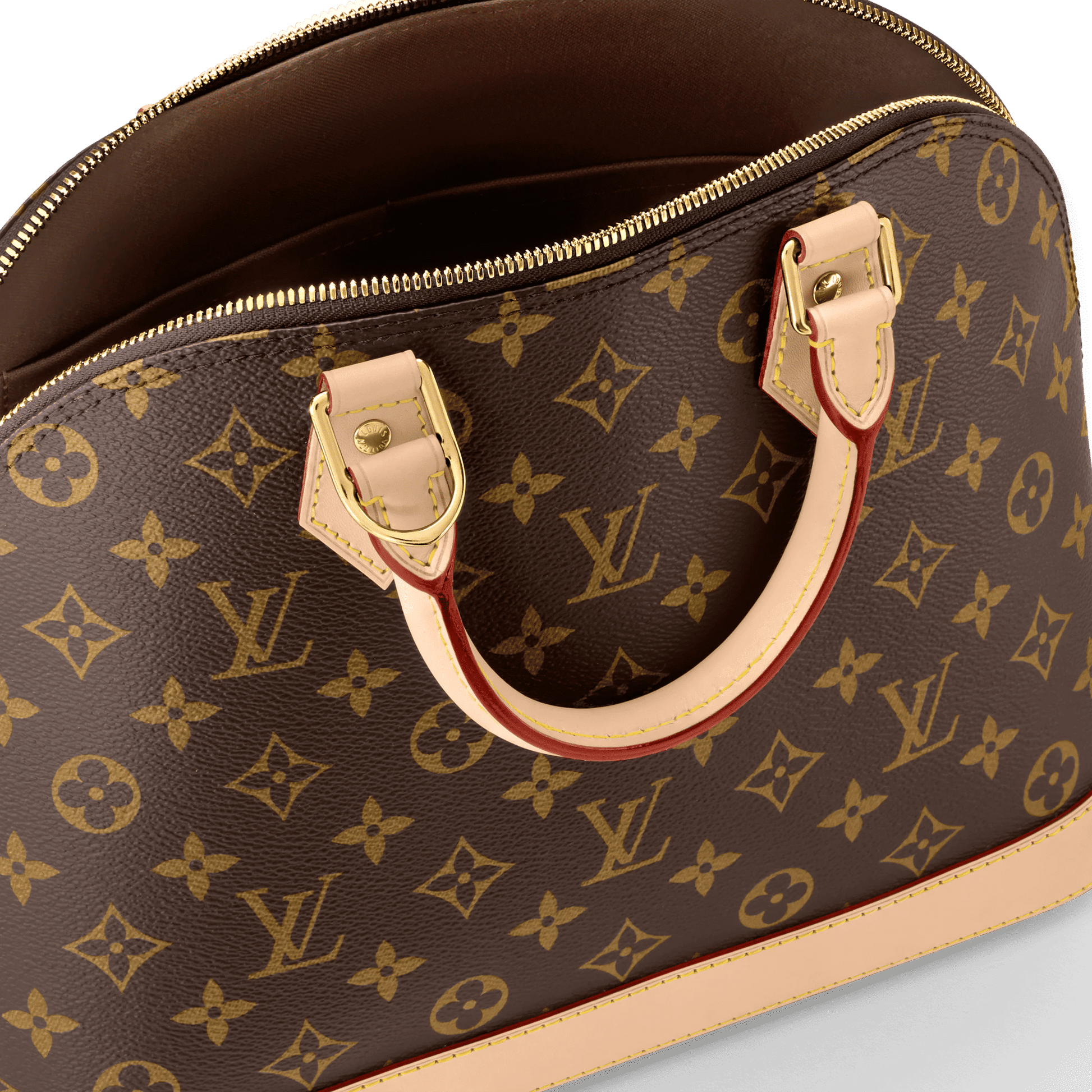 Women's Alma PM Monogram Coated Canvas Top Handle Bag M53151