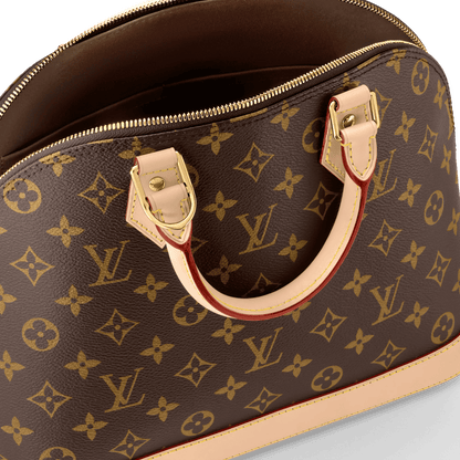 Women's Alma PM Monogram Coated Canvas Top Handle Bag M53151