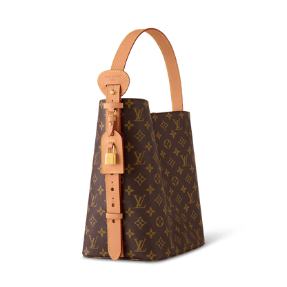 All In GM Monogram Coated Canvas Gold-Toned Hardware
