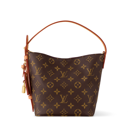 All In BB Monogram Coated Canvas Gold-Toned Hardware