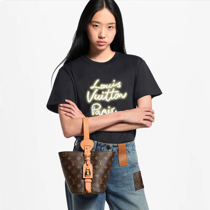 Women's All In BB Monogram Canvas Crossbody Bag