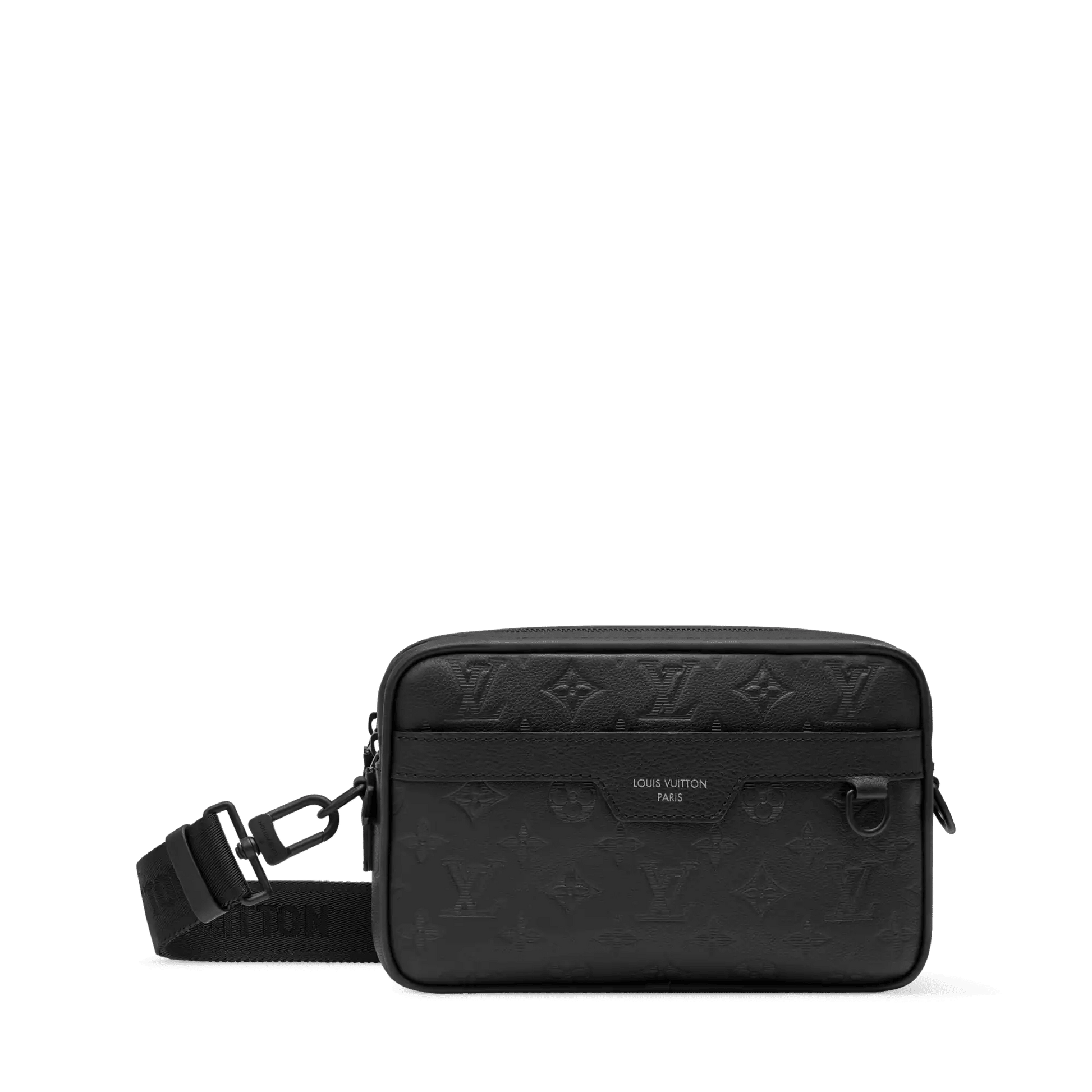 Men's Alpha Messenger Bag Black