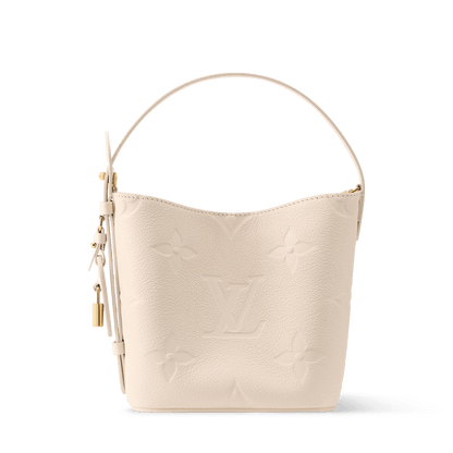 All In BB Monogram Empreinte Leather Crème Gold-Toned Hardware