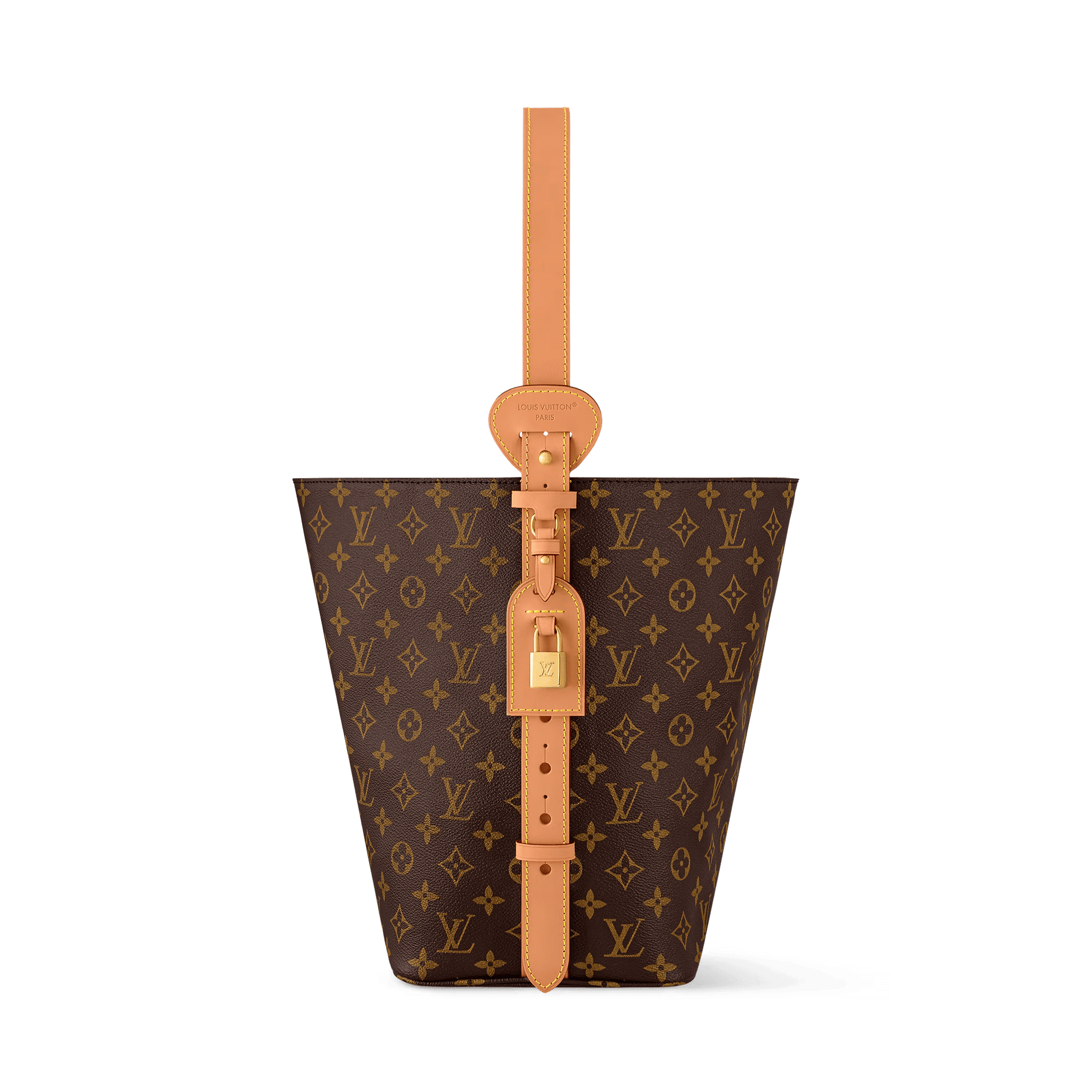 All In GM Monogram Coated Canvas Gold-Toned Hardware