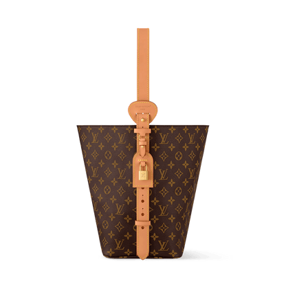 All In GM Monogram Coated Canvas Gold-Toned Hardware