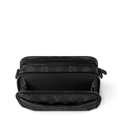Men's Alpha Messenger Monogram Eclipse