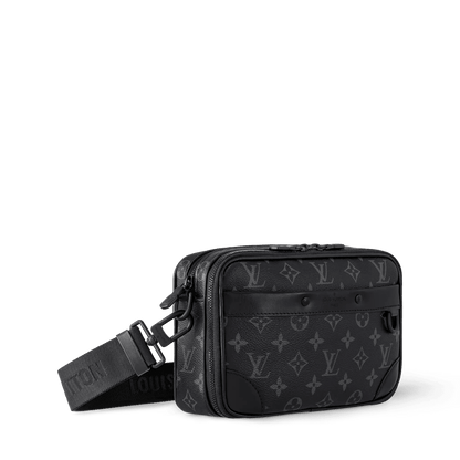 Men's Alpha Messenger Monogram Eclipse