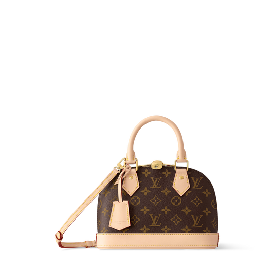 Alma BB Monogram Coated Canvas Gold-Toned Hardware