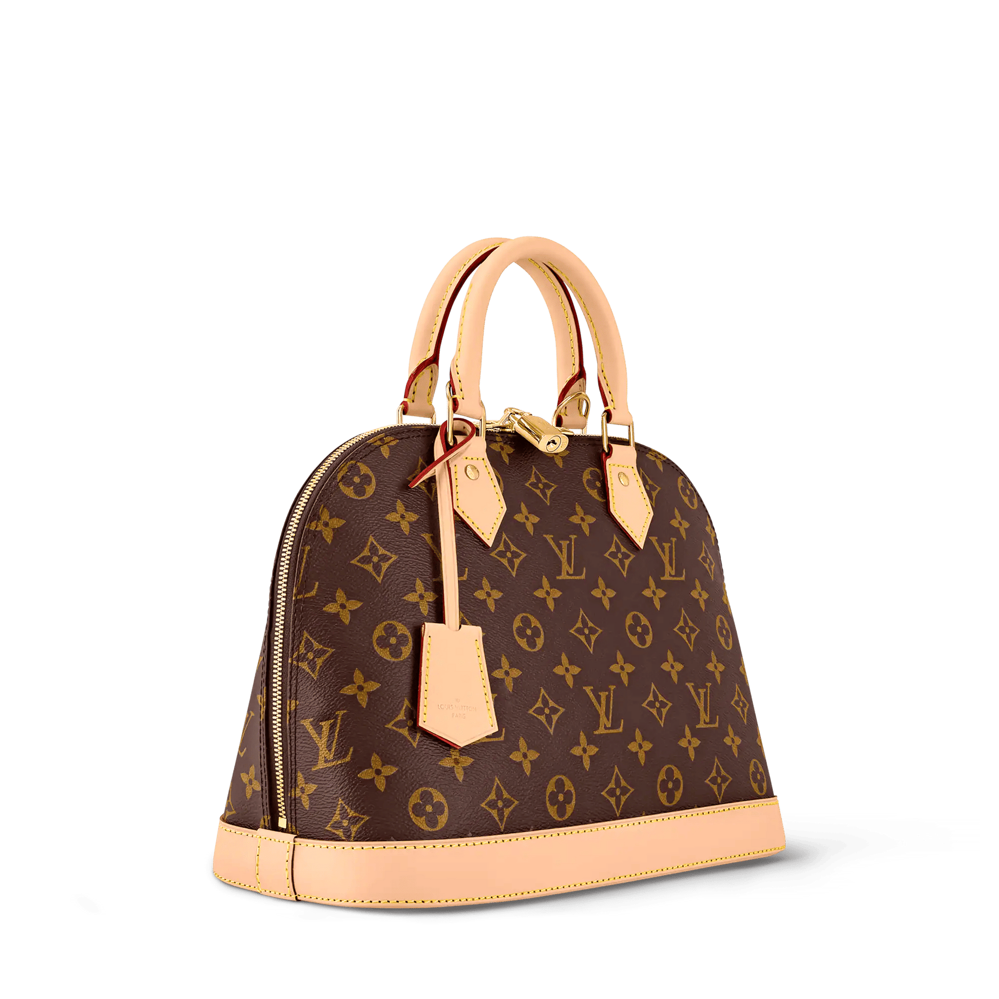 Women's Alma PM Monogram Coated Canvas Top Handle Bag M53151