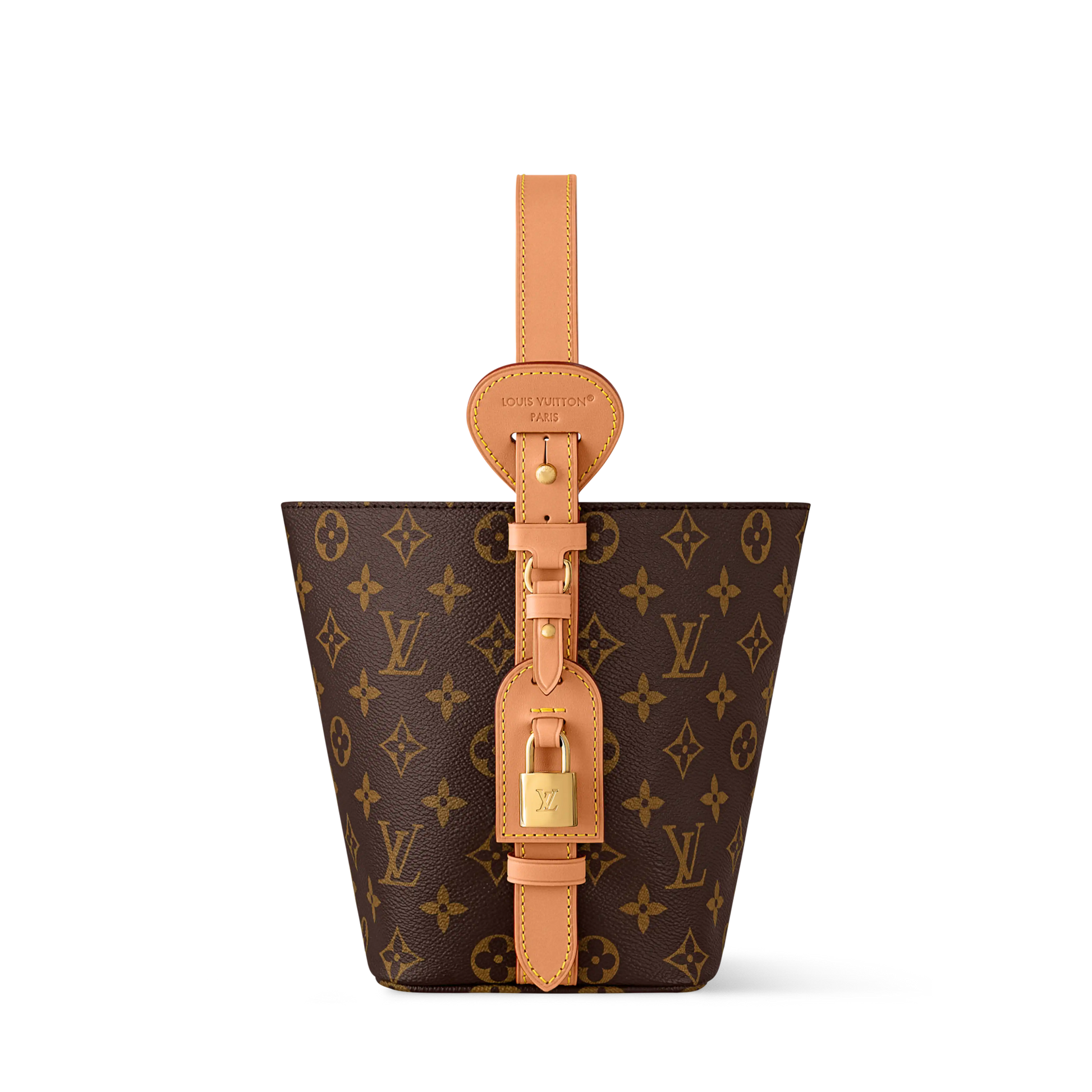 All In BB Monogram Coated Canvas Gold-Toned Hardware