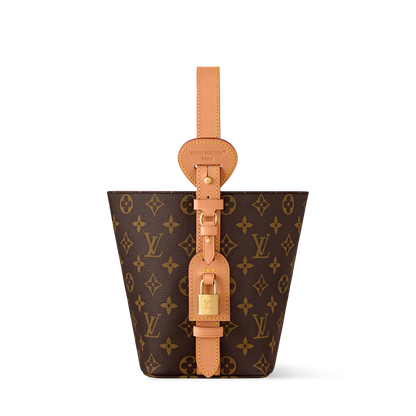 All In BB Monogram Coated Canvas Gold-Toned Hardware