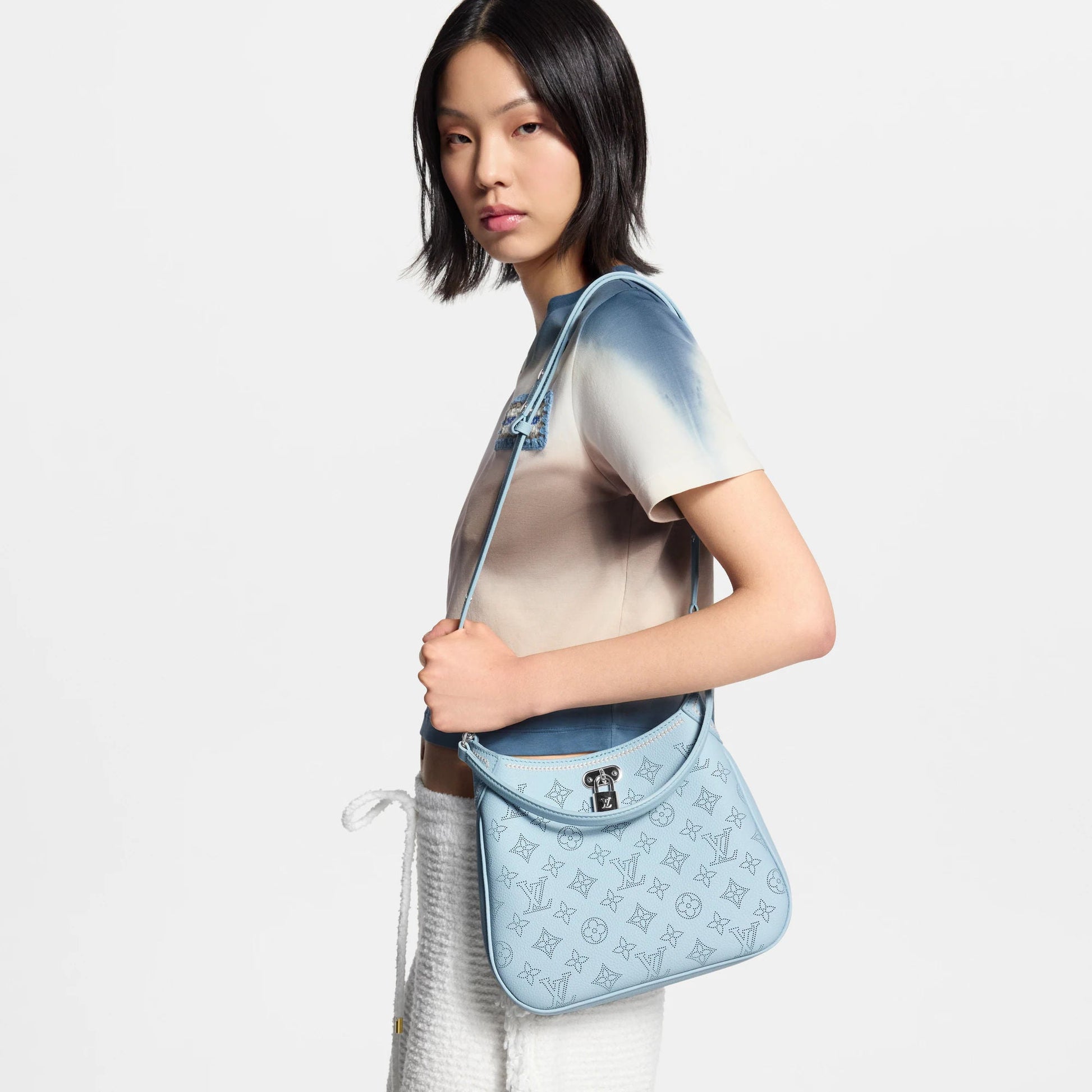 Women's All Around PM Mahina Calfskin Leather Handbag M28779