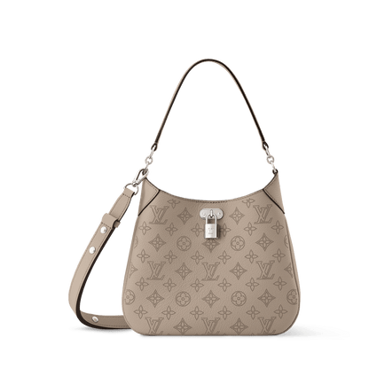 Women's All Around PM Galet Perforated Mahina Calfskin Leather Tote Bag M27336