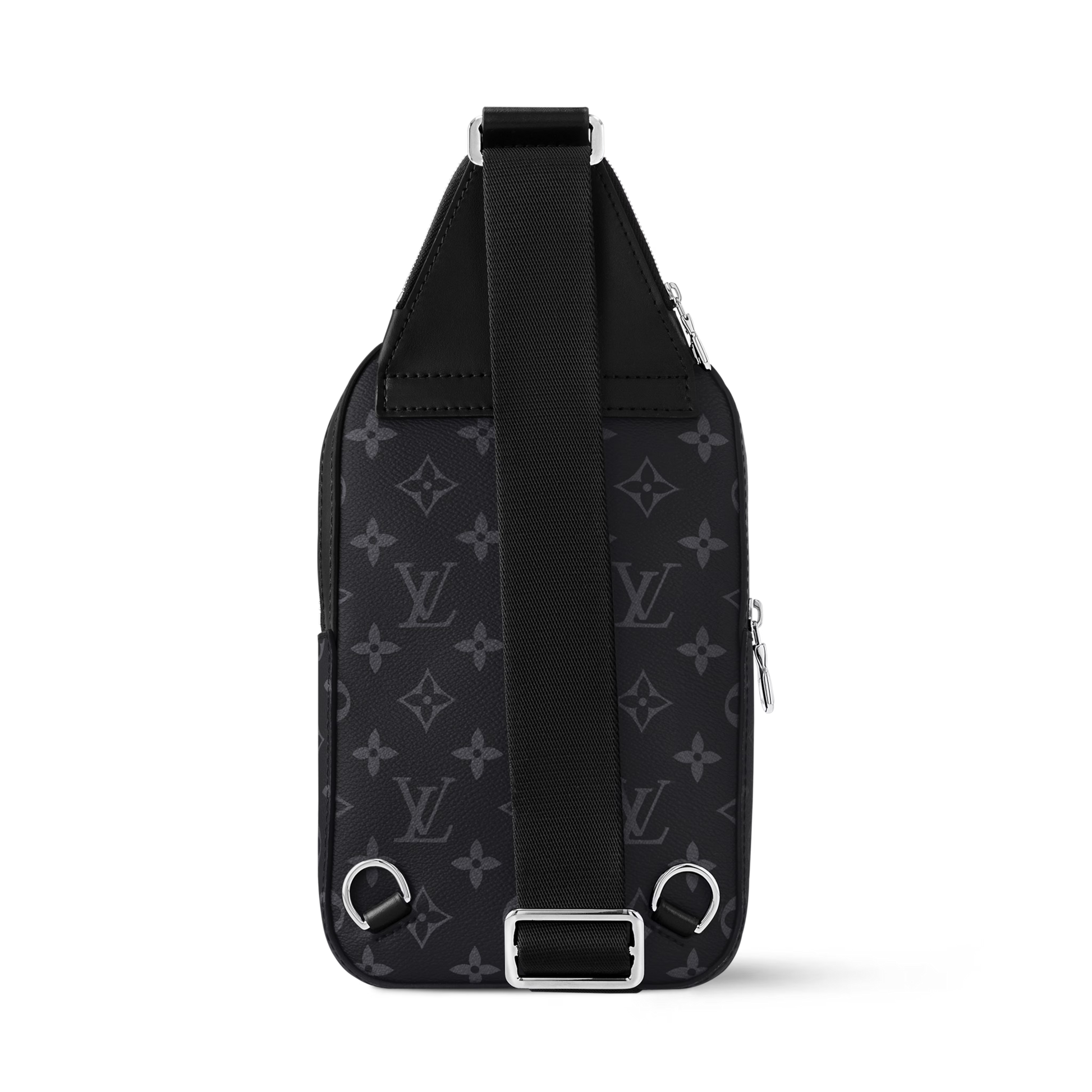Avenue Slingbag PM Monogram Eclipse Canvas Cowhide Leather