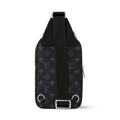 Avenue Slingbag PM Monogram Eclipse Canvas Cowhide Leather
