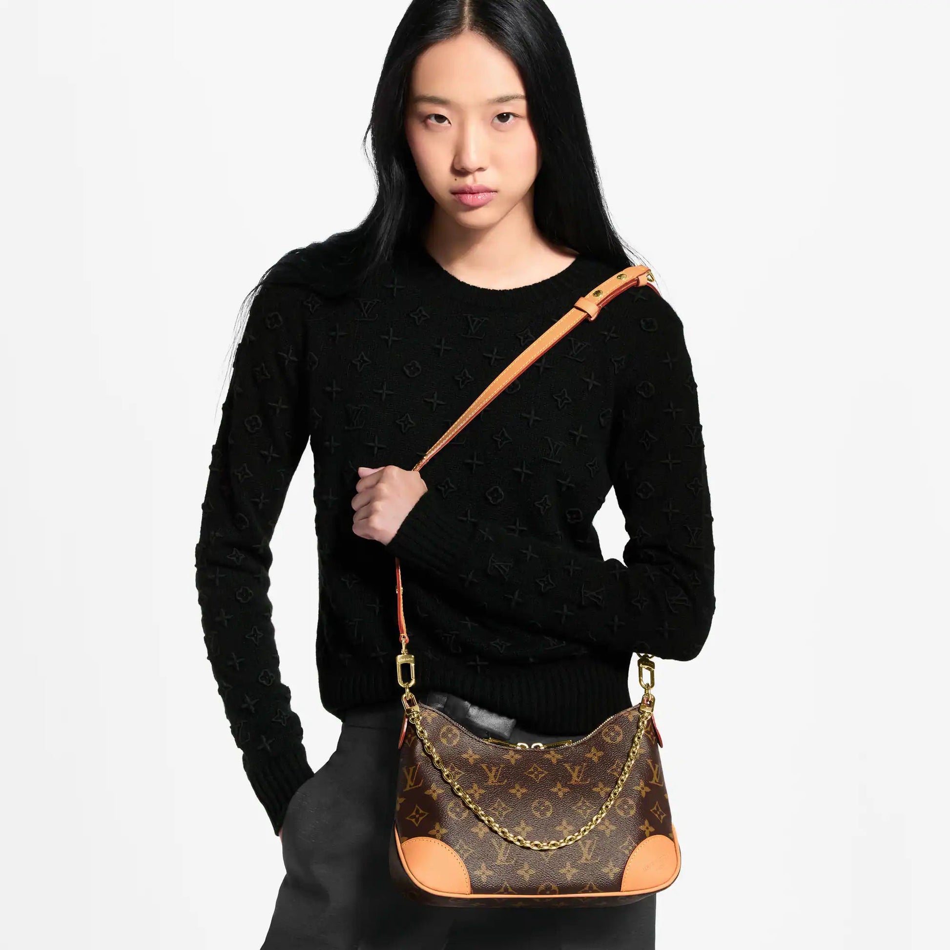 Women's Boulogne PM Monogram Canvas Crossbody Bag