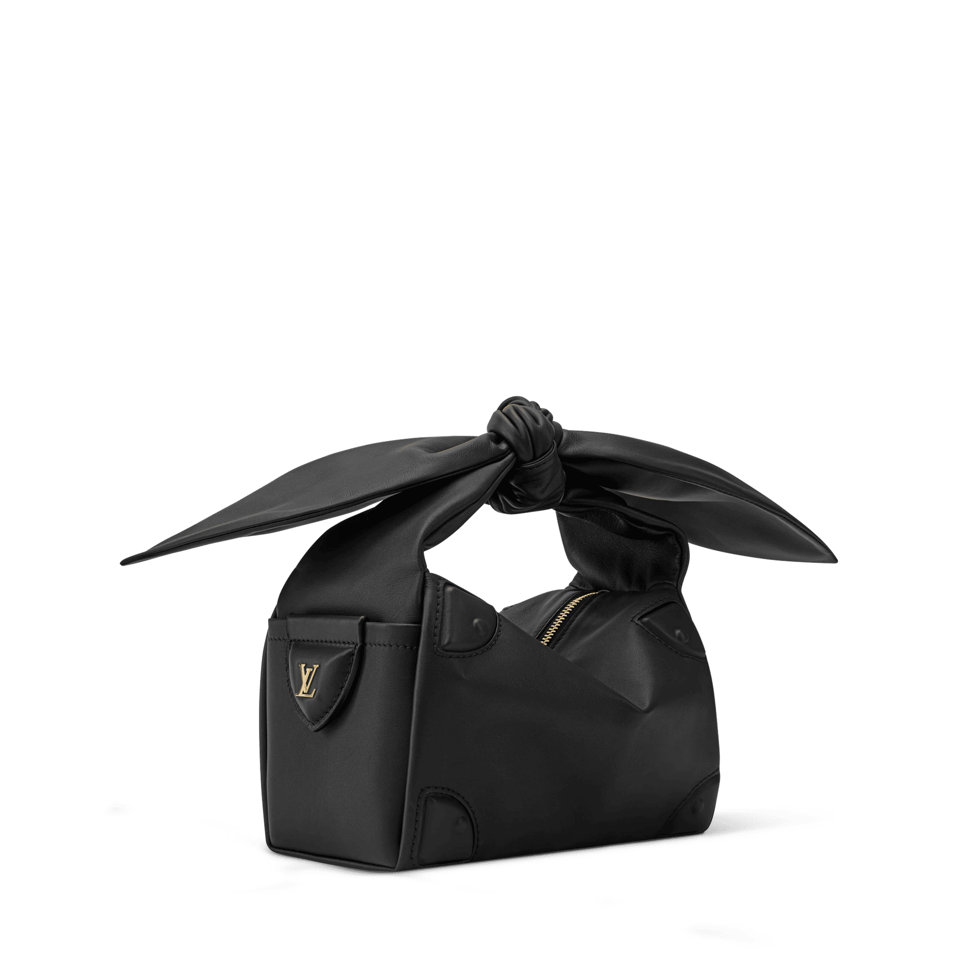 Women's Bundle Trunk Calfskin Black