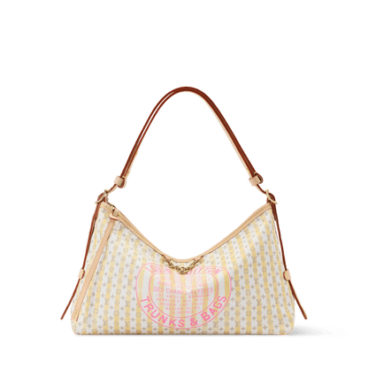 Women's Carryall East West Banana Monogram Coated Canvas Tote Bag M29139