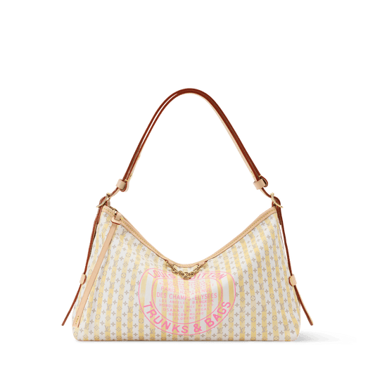 Women's Carryall East West Banana Monogram Coated Canvas Tote Bag M29139
