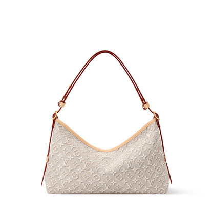 Women's Carryall East-West Monogram Emblème Peuplier Jacquard Tote