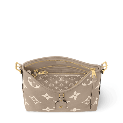 Women's CarryAll PM Bicolor Monogram Empreinte Leather Hobo Bag M47180