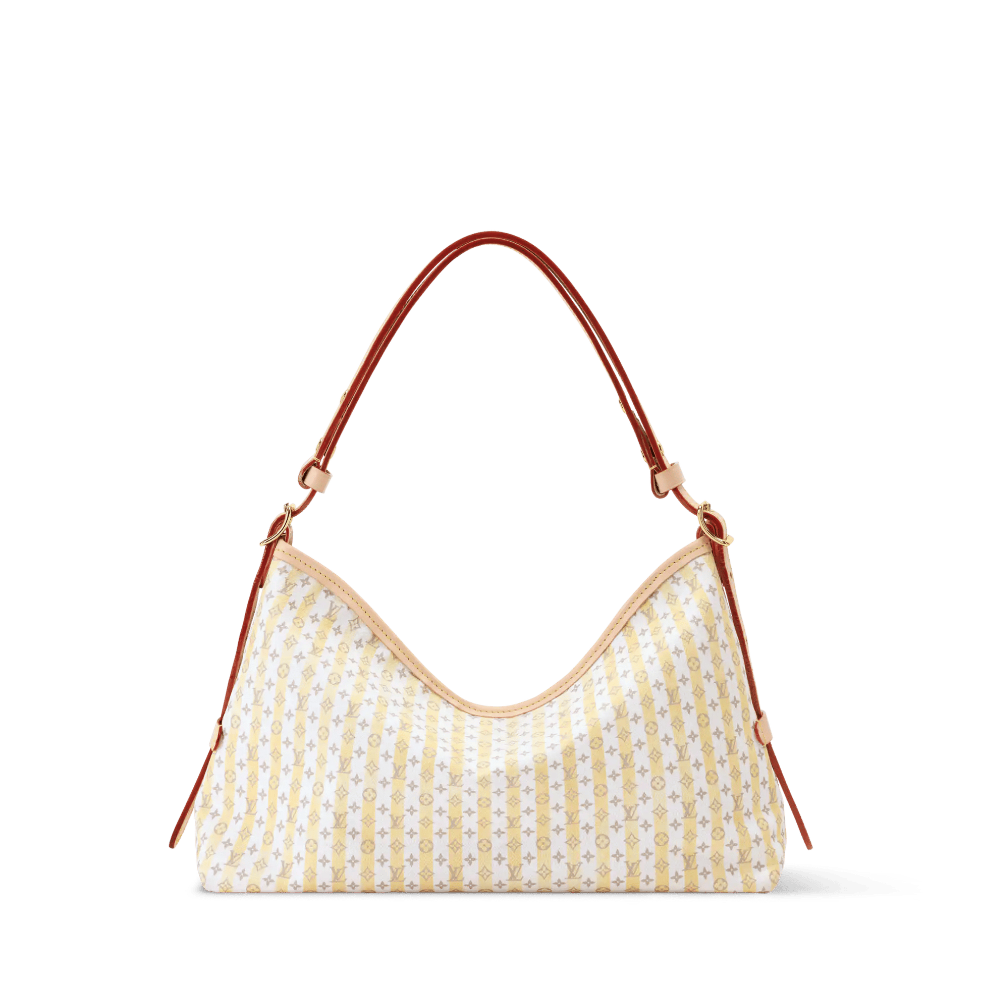 Women's Carryall East West Banana Monogram Coated Canvas Tote Bag M29139