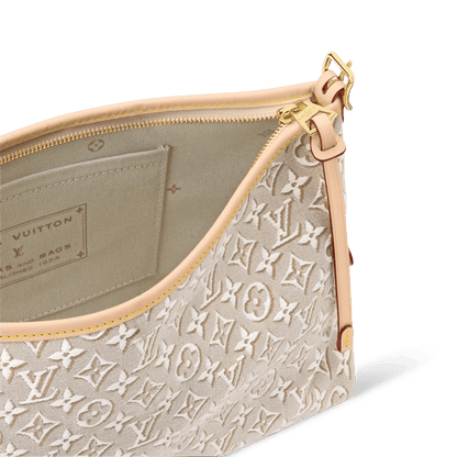 Women's Carryall East-West Monogram Emblème Peuplier Jacquard Tote