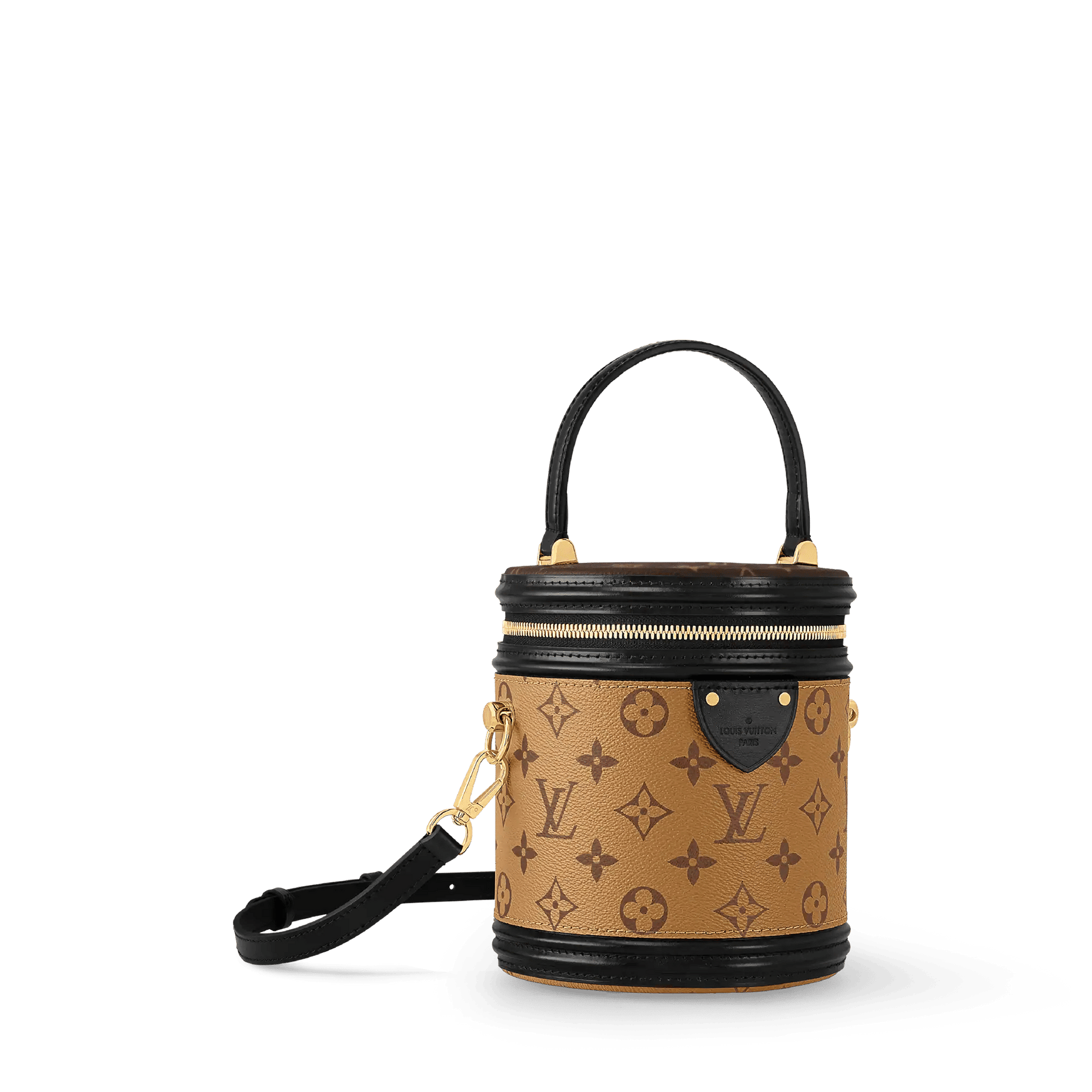 Women's Cannes Monogram Reverse Coated Canvas Shoulder Bag M43986