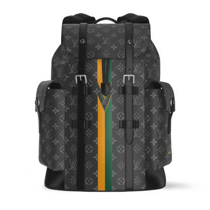 Men's Christopher MM Backpack Monogram Eclipse Canvas