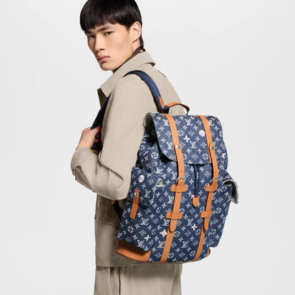 Men's Christopher MM Backpack Monogram Heritage