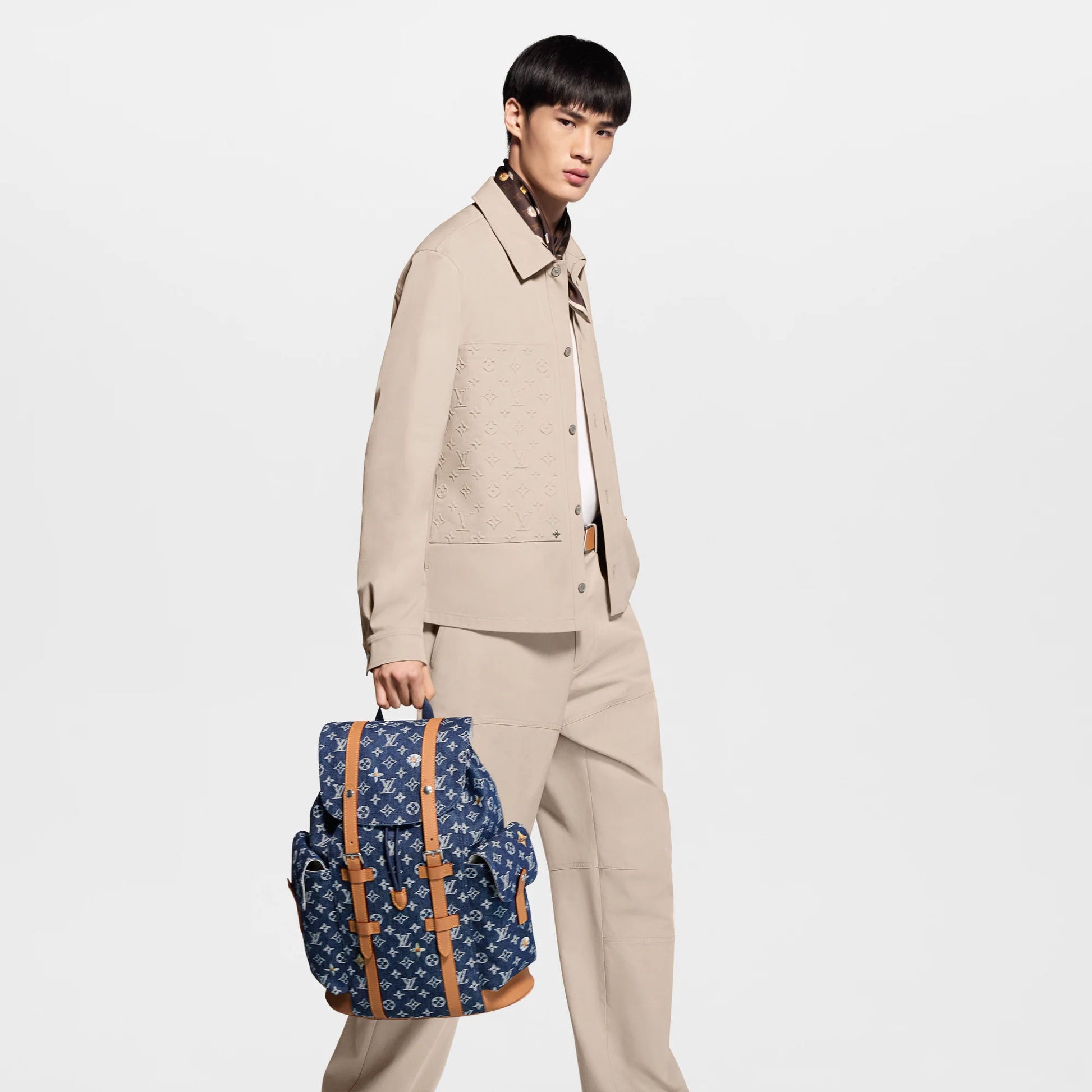 Men's Christopher MM Backpack Monogram Heritage