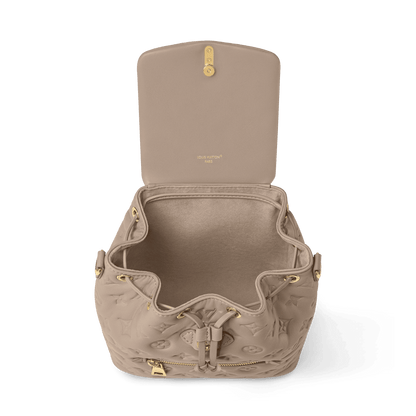 Women's Coussin Backpack PM Monogram Embossed Lambskin Leather Backpack M13358