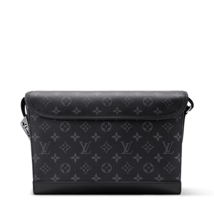 Men's Courrier Messenger Bag Black