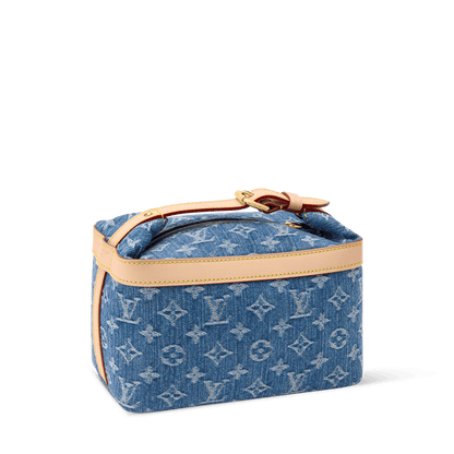 Cruiser Toiletry Bag Monogram Denim M27945