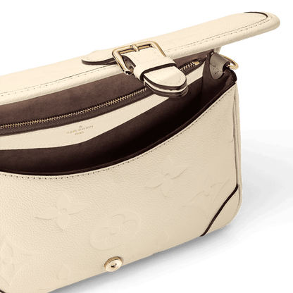 Women's Diane Monogram Empreinte Leather Satchel