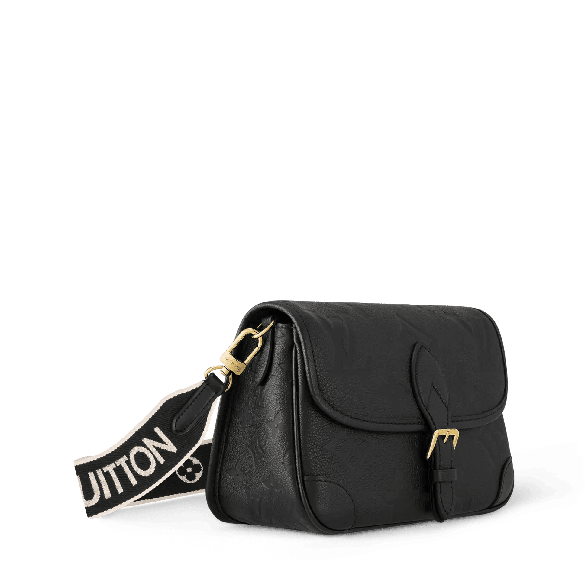 Women's Diane Monogram Empreinte Leather Satchel