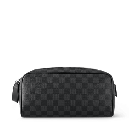 Damier Graphite Canvas Dopp Kit N40127
