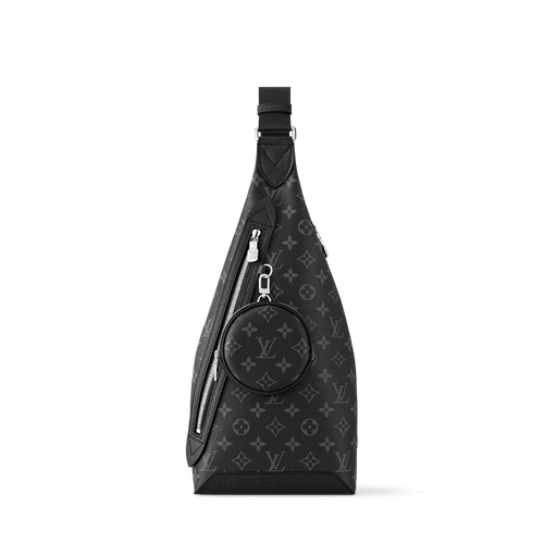 Men's Duo Slingbag Monogram Black