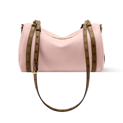 Women's Express PM Petal Pink Calfskin Shoulder Bag