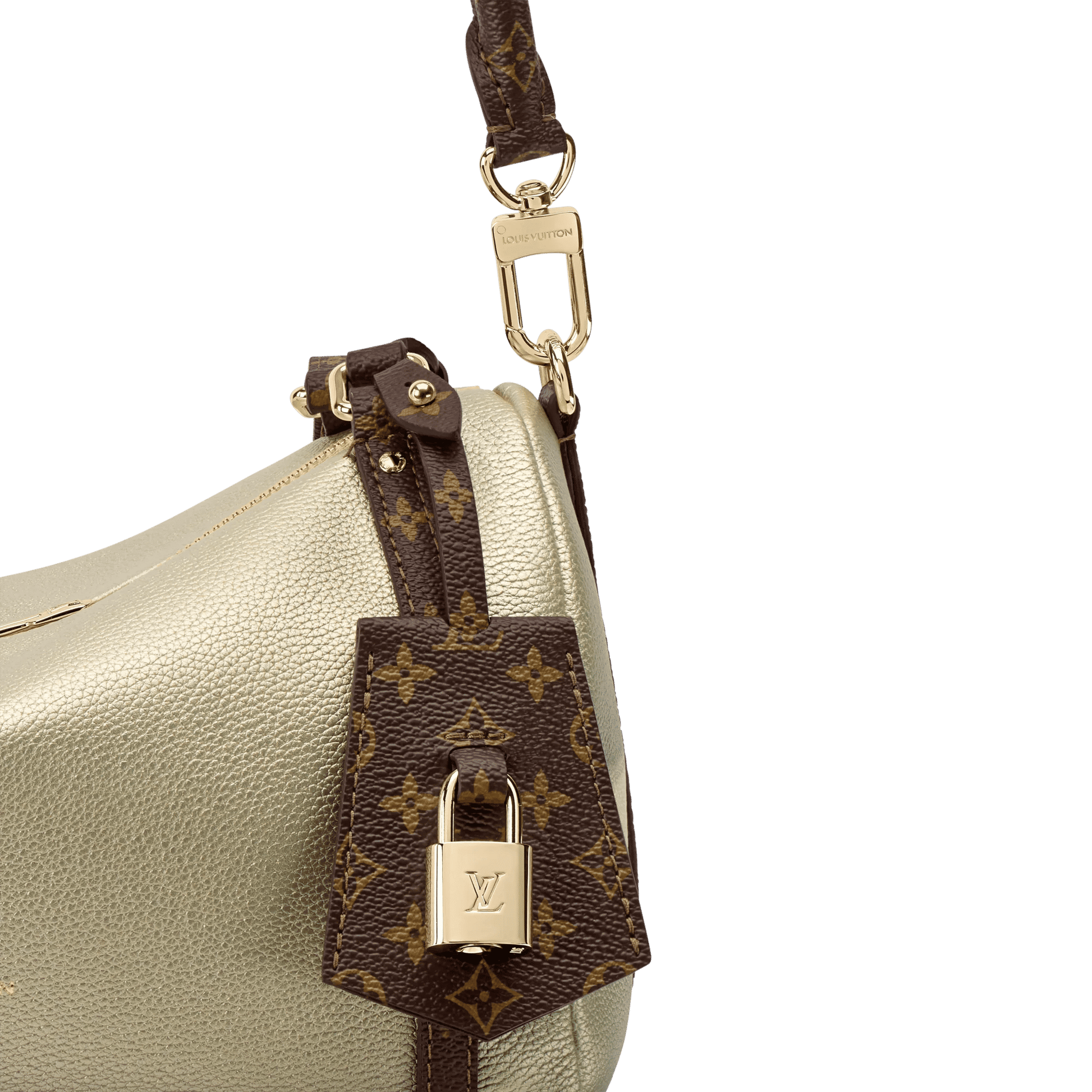 Women's Express PM Platinum Grained Calfskin Tote Bag