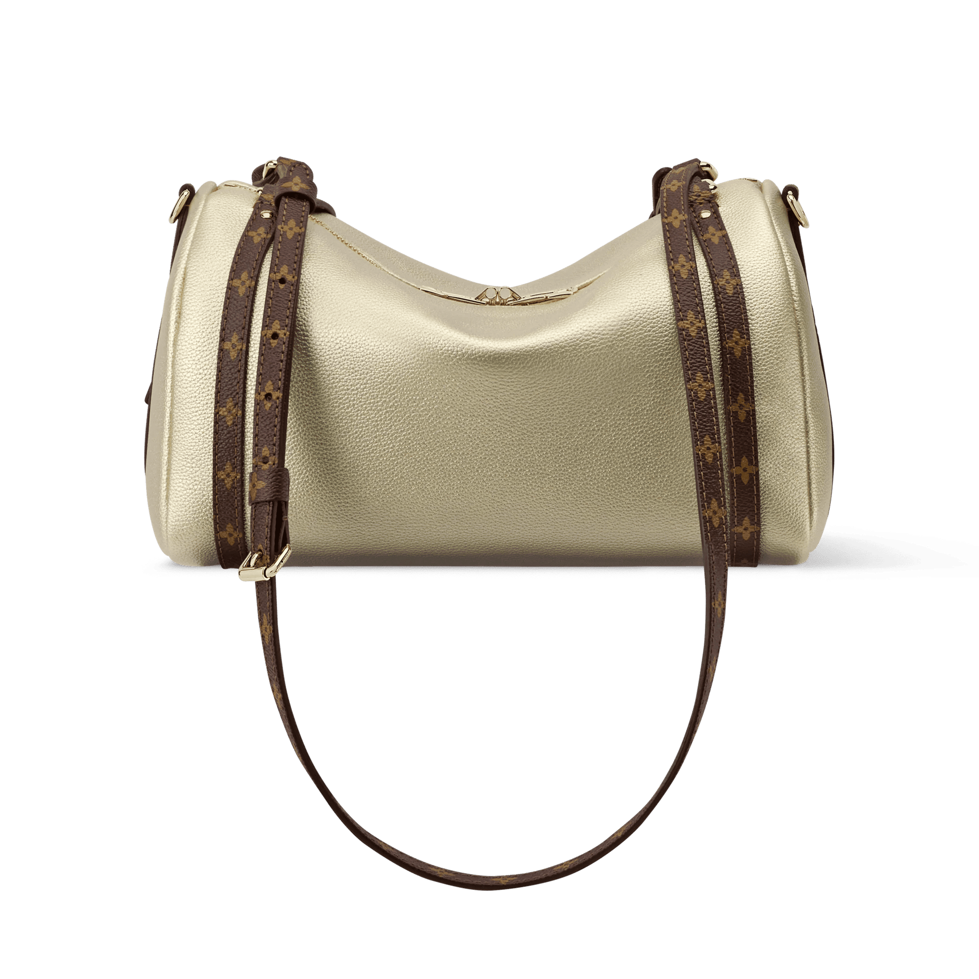 Women's Express PM Platinum Grained Calfskin Tote Bag
