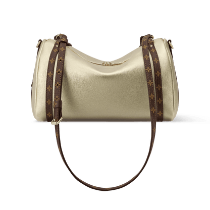 Women's Express PM Platinum Grained Calfskin Tote Bag