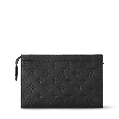Men's Gaston Wearable Wallet Monogram Shadow Black