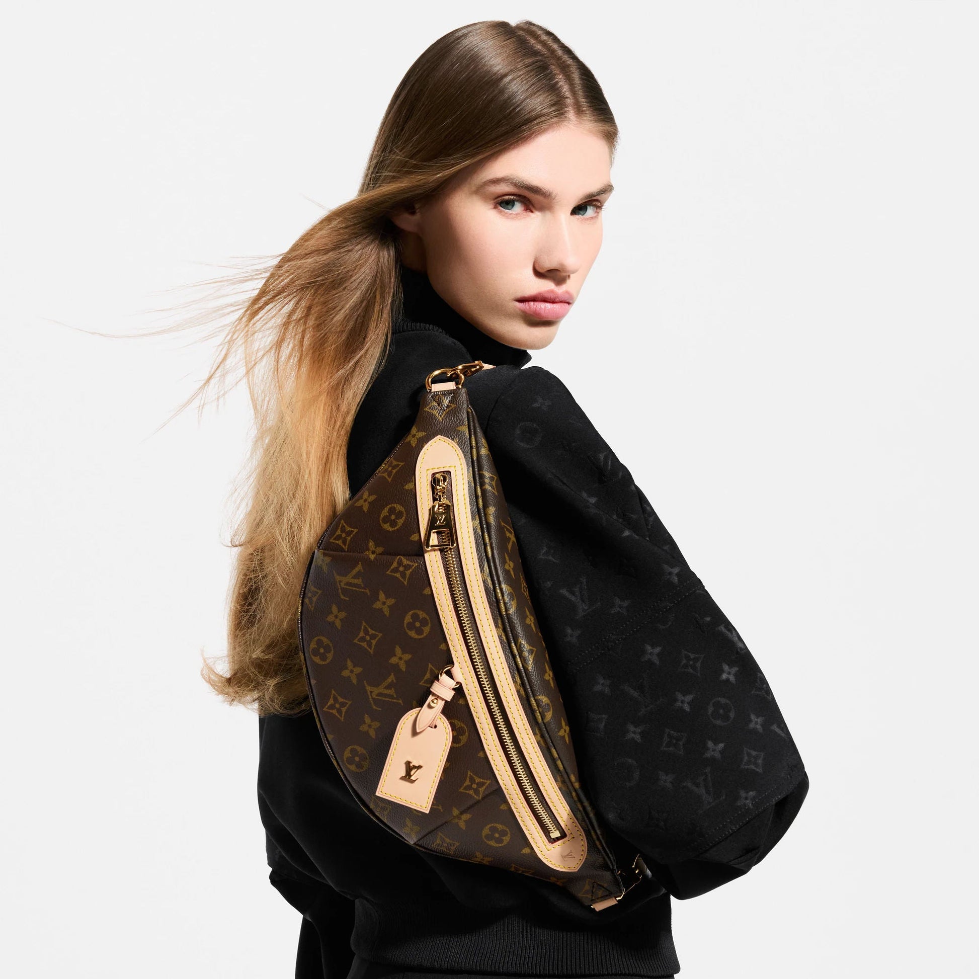 Women's High Rise Monogram Canvas Bumbag