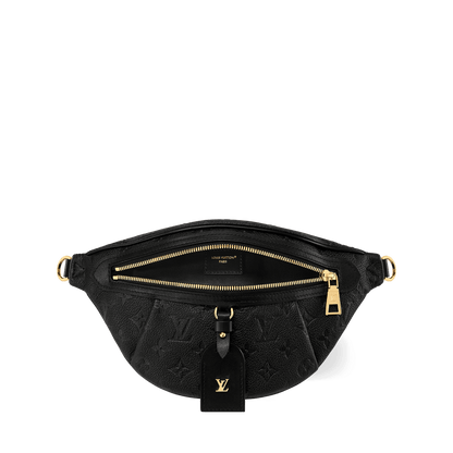 High Rise PM Monogram Empreinte Leather Black Gold-Toned Hardware