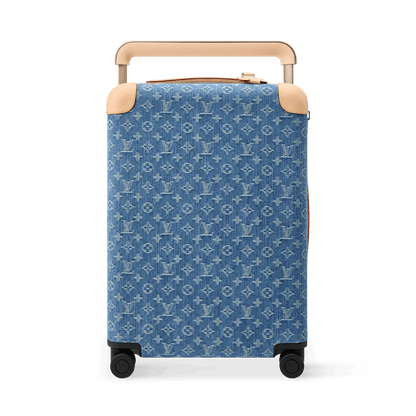 Horizon 55 Rolling Luggage Monogram Denim Blue M28386