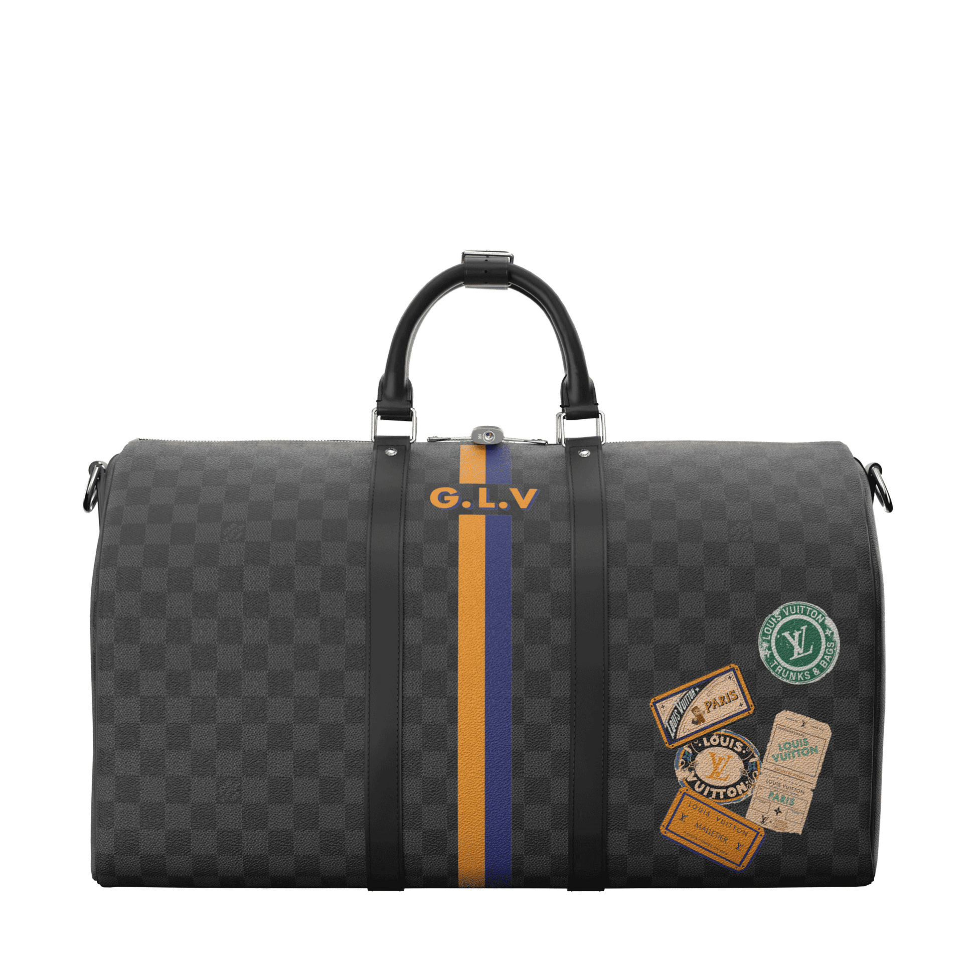 Keepall 50 Mon Monogram Damier Graphite P01967